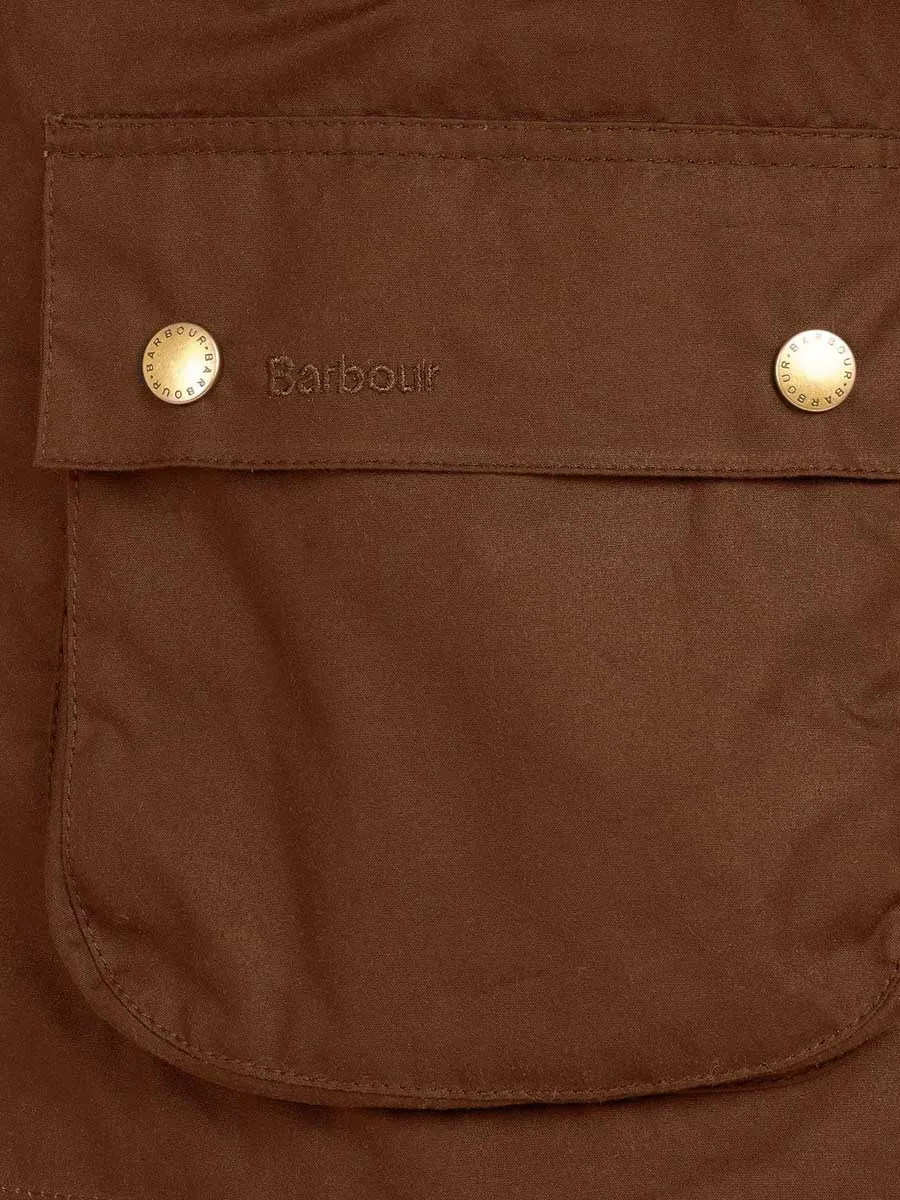 BARBOUR Ashby Wax Jacket - Mens - Bark