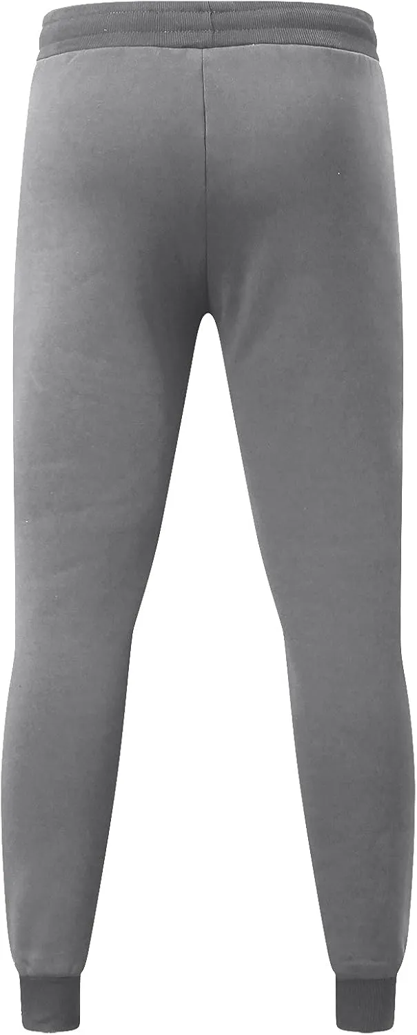 Cargo Pants for Men Big and Tall, Athletic Casual Open Bottom Cargo Sweatpants with Pockets Men's Cotton Sweatpants
