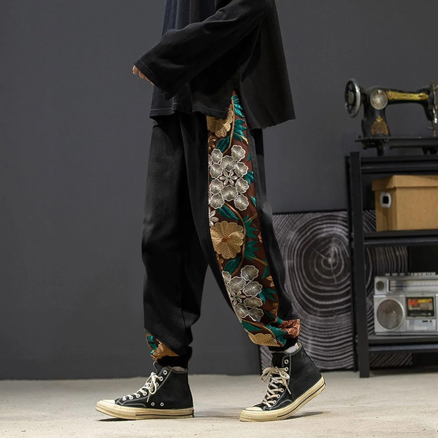Cargo Sweatpants for Men Mens Lounge Pants Mens Sweatpants Mens Jersey Pants with Pockets Men's Cargo Pocket Fleece