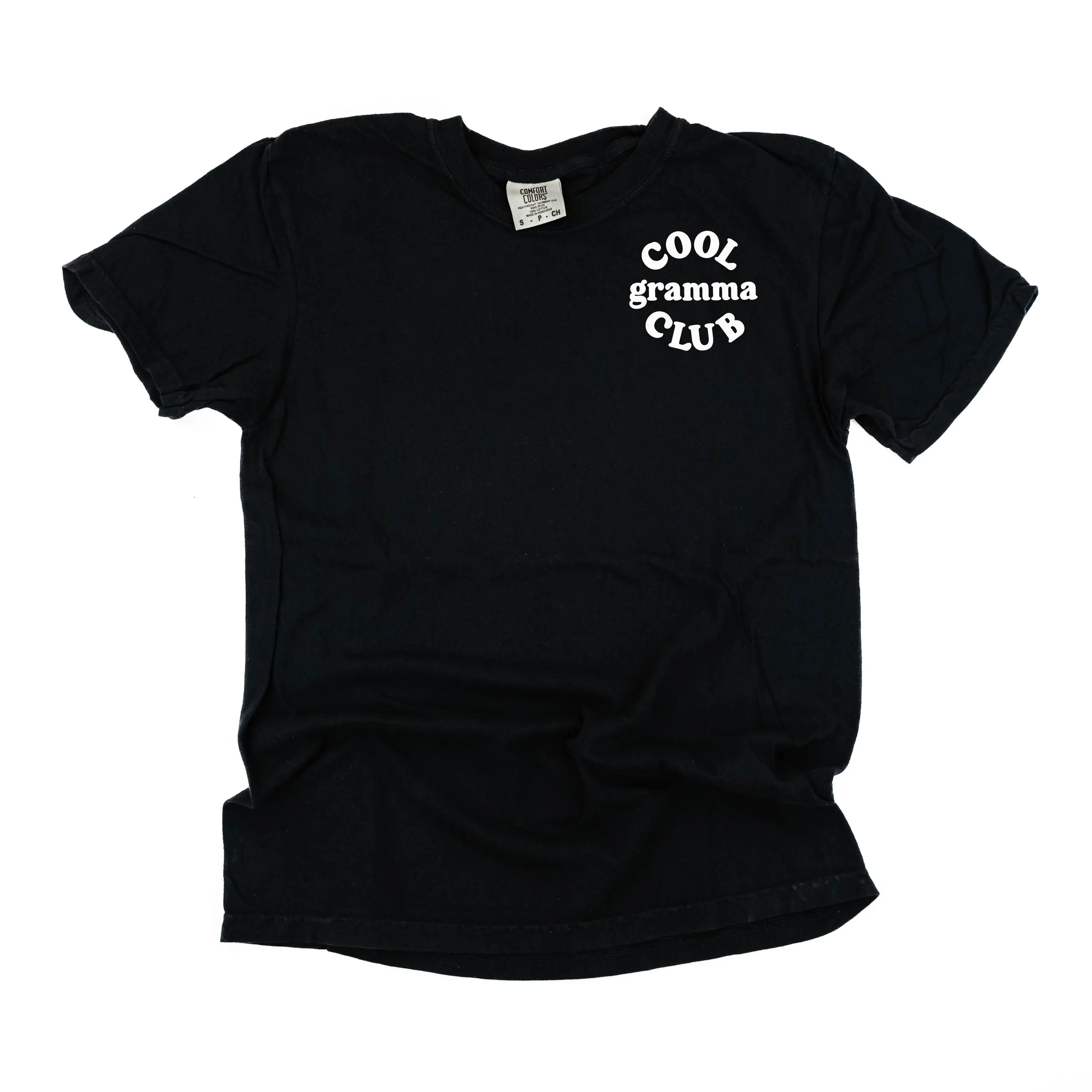 COOL Gramma CLUB - Pocket Design - SHORT SLEEVE COMFORT COLORS TEE