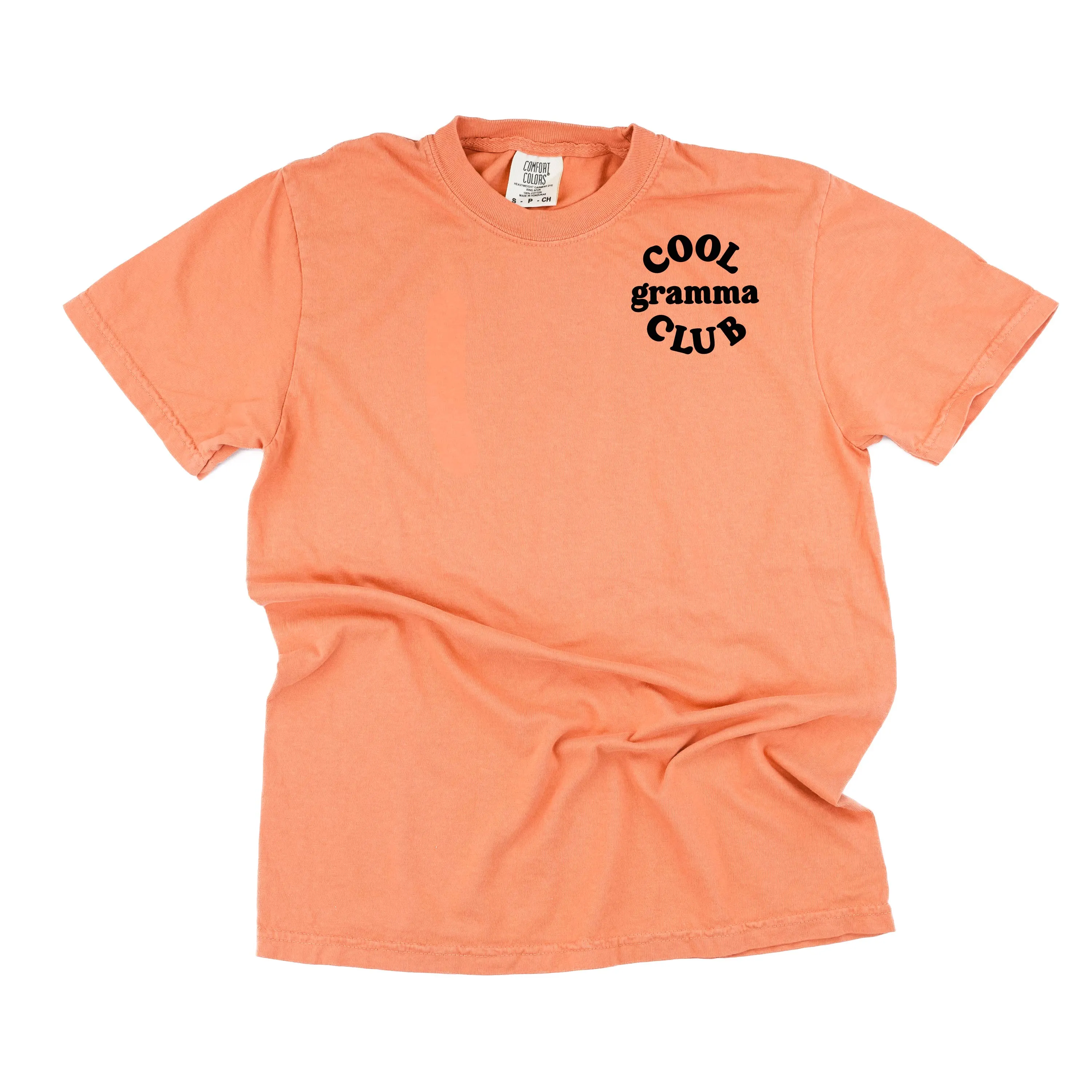 COOL Gramma CLUB - Pocket Design - SHORT SLEEVE COMFORT COLORS TEE