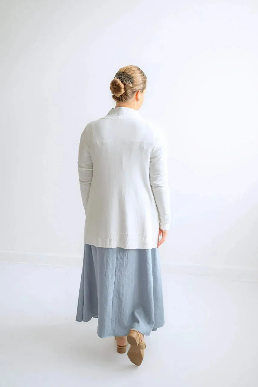 Della Cardigan in Ivory - FINAL SALE