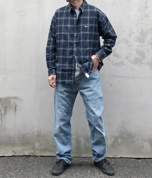 DESCENDANT/1986 STRAIGHT JEANS (INDIGO)
