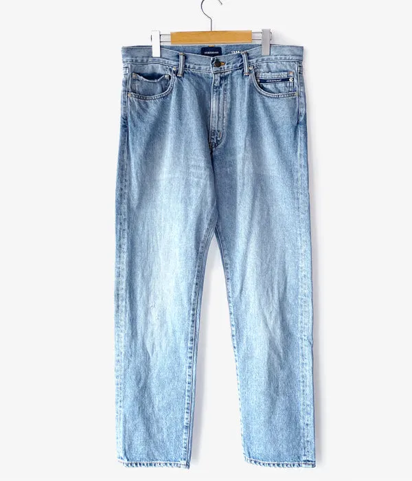 DESCENDANT/1986 STRAIGHT JEANS (INDIGO)