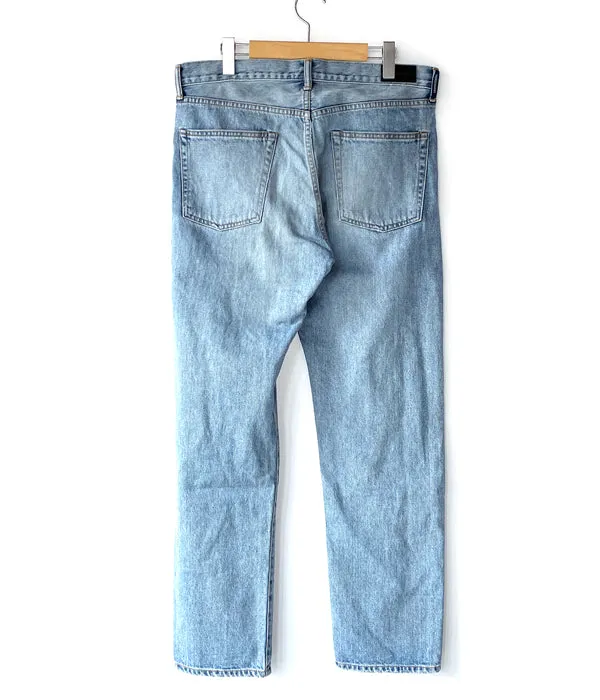 DESCENDANT/1986 STRAIGHT JEANS (INDIGO)