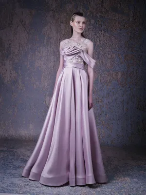 EMBELLISHED A-LINE DRESS