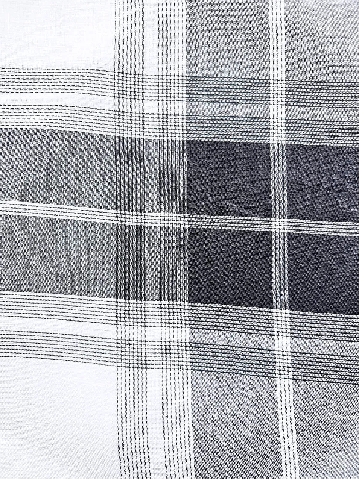 Italian Linen Plaid Shirting
