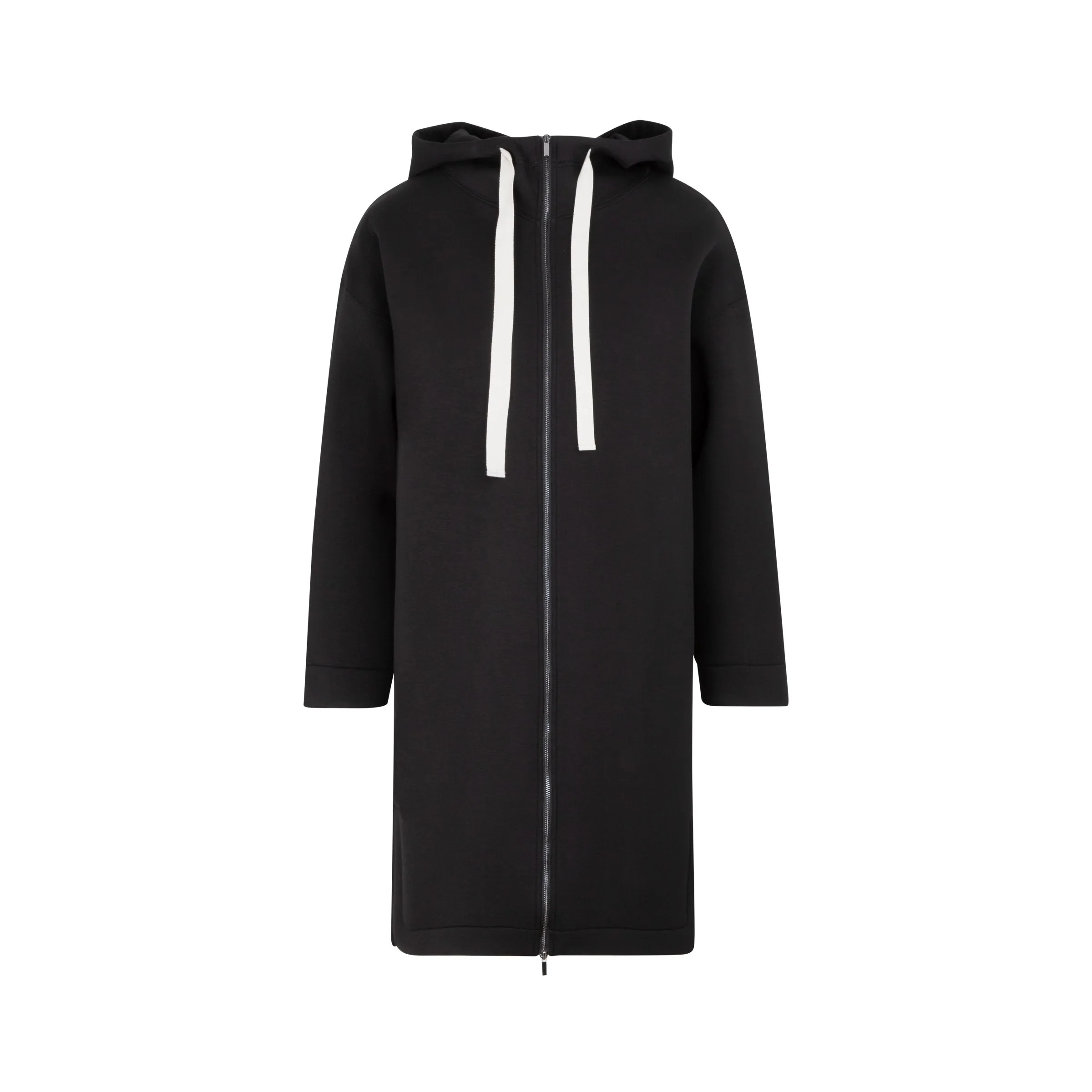 'S Max Mara Adesso Zipped Hooded Coat