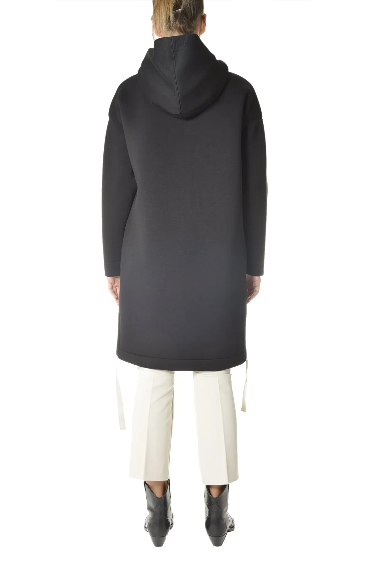 'S Max Mara Adesso Zipped Hooded Coat