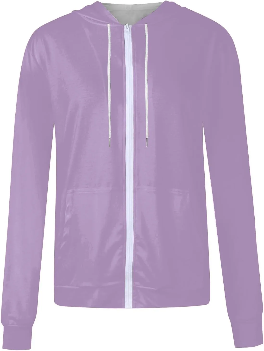 Womens Zip Up Hoodies Long Sleeve Oversized Sweatshirts Fall Winter Outfits Clothes Casual Jackets with Pockets